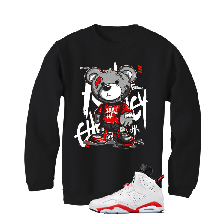 Air Jordan 6 White Infrared Matching T-Shirt Stitchez product image 4