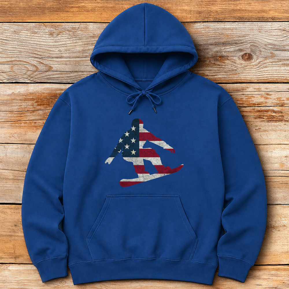 USA Flag Snowboard product image 1