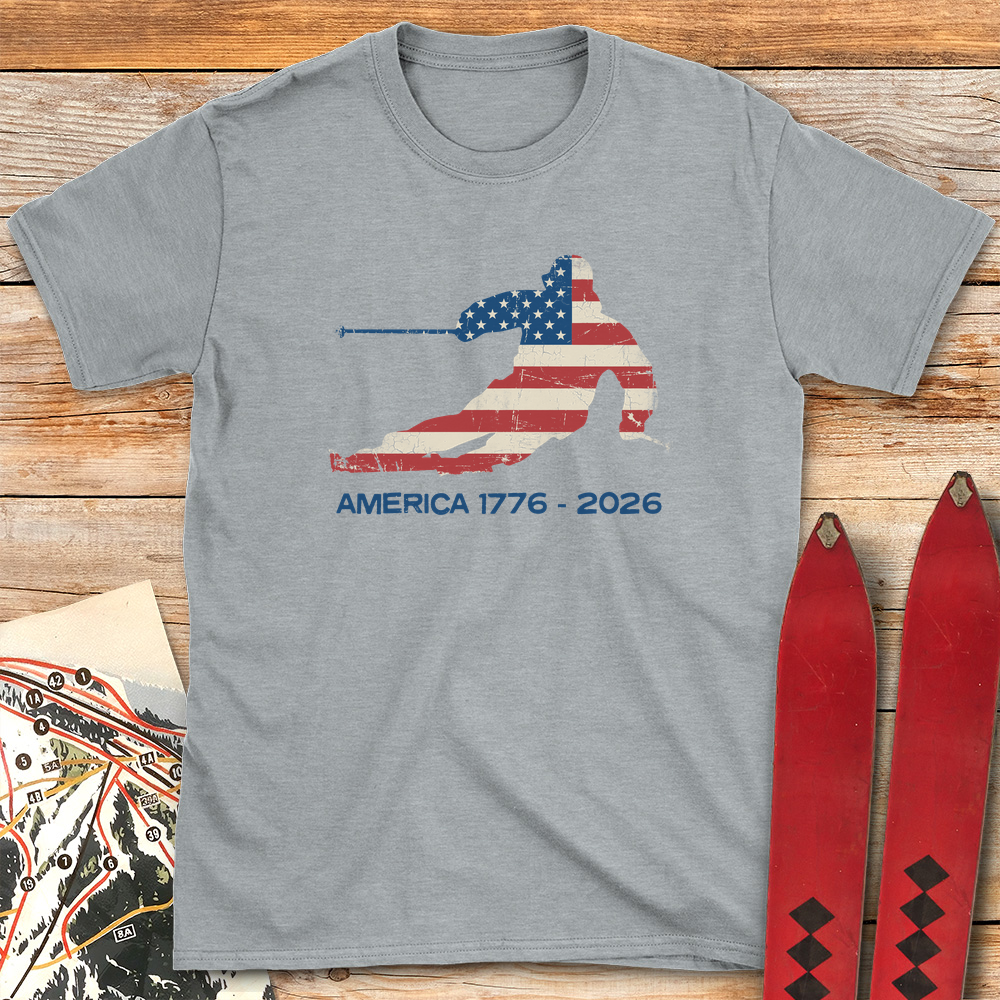 America Ski Flag 250 product image 1