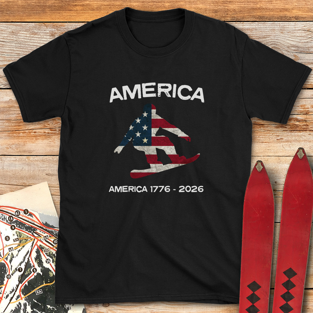 Snowboard USA Flag 250 product image 2