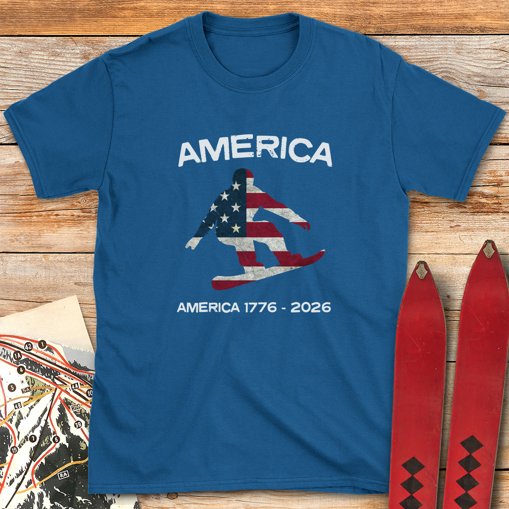 Snowboard USA Flag 250 product image 1