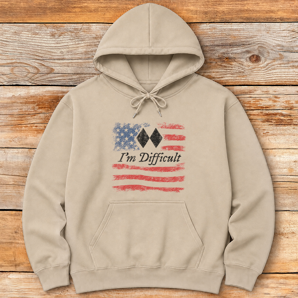 I'm Difficult American Distressed product image 1
