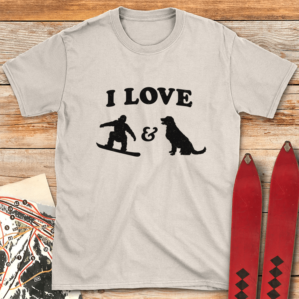 I Love Snowboard Dogs product image 3