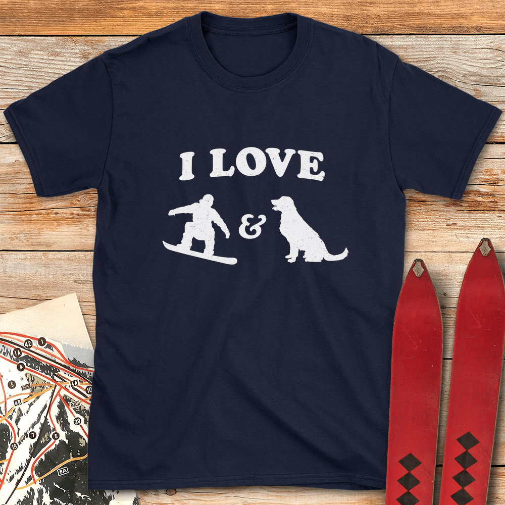 I Love Snowboard Dogs product image 4