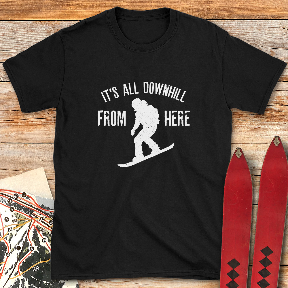 Downhill From Here Snowboard product image 2