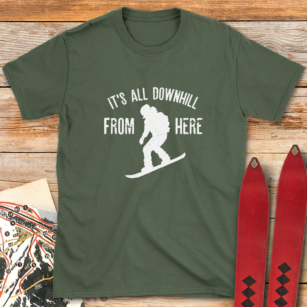 Downhill From Here Snowboard product image 3