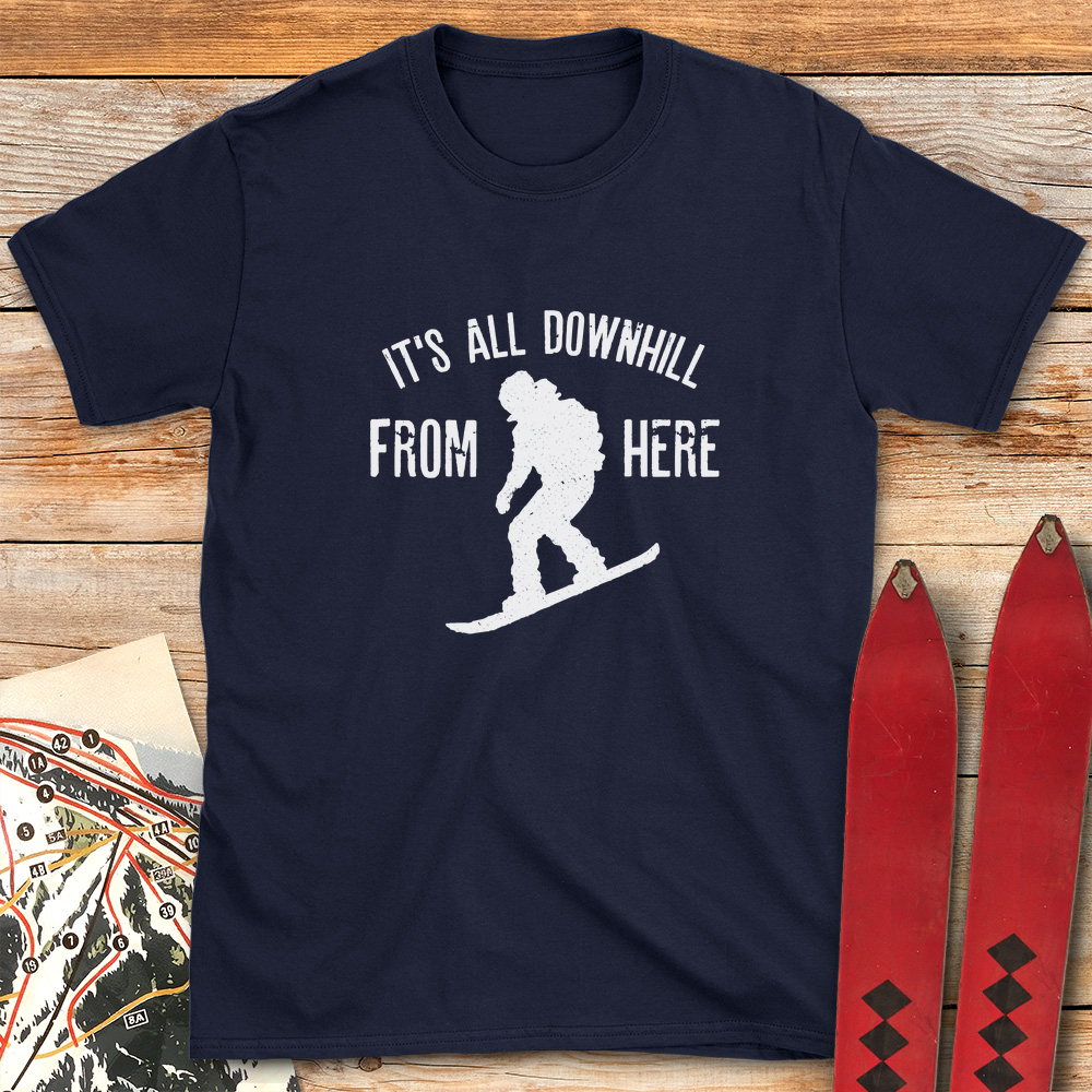 Downhill From Here Snowboard product image 5