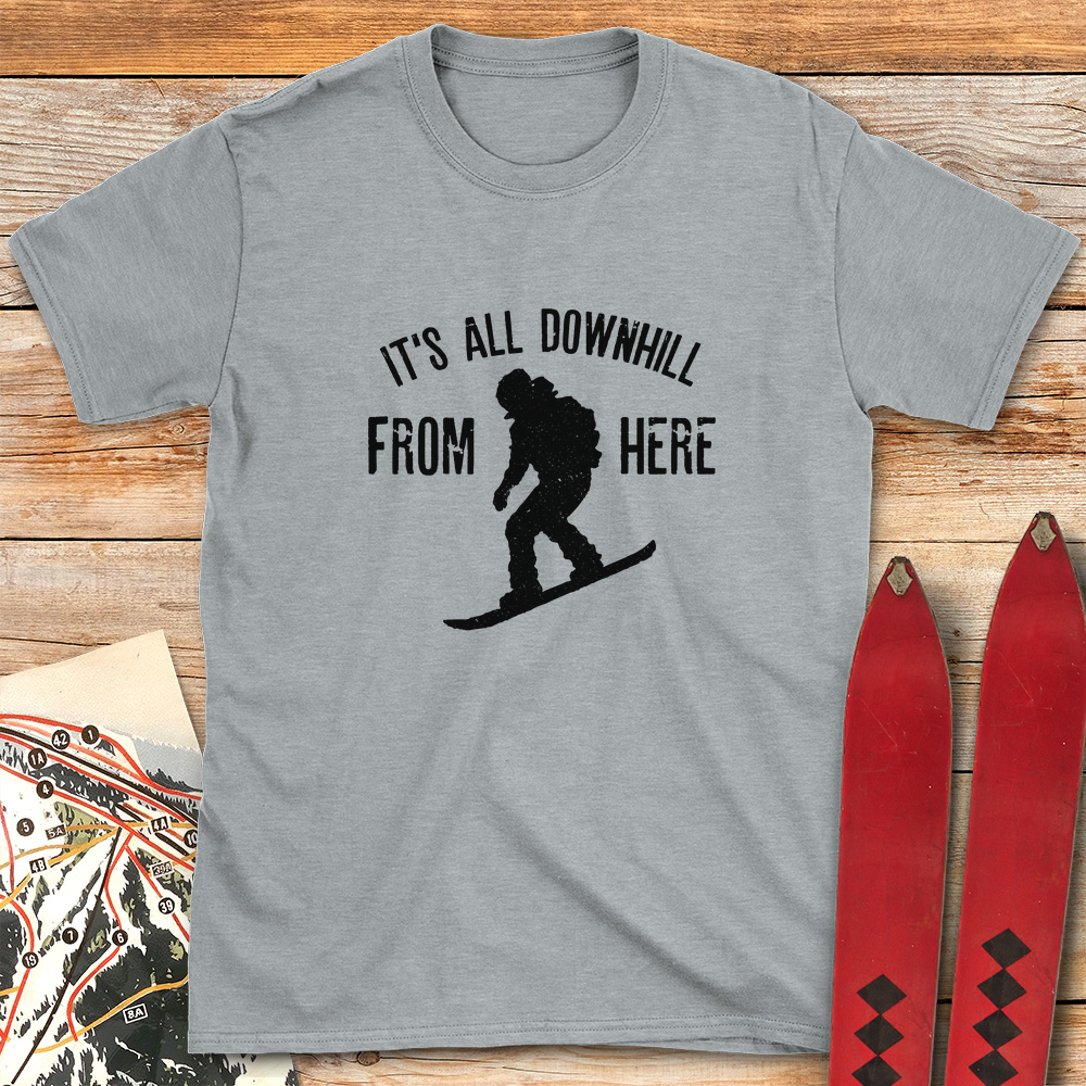 Downhill From Here Snowboard product image 1