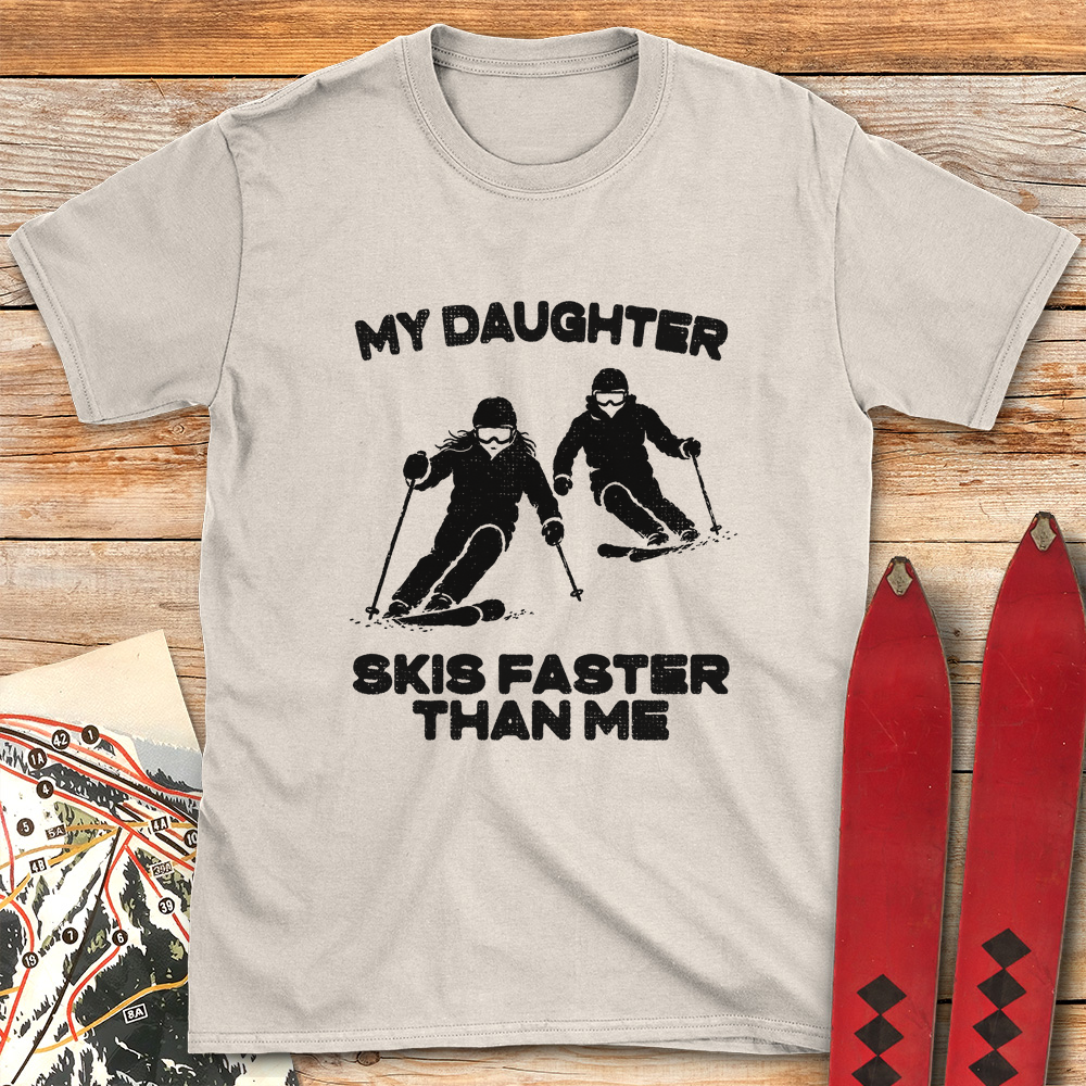 Daughter Skis Faster Graphic product image 1