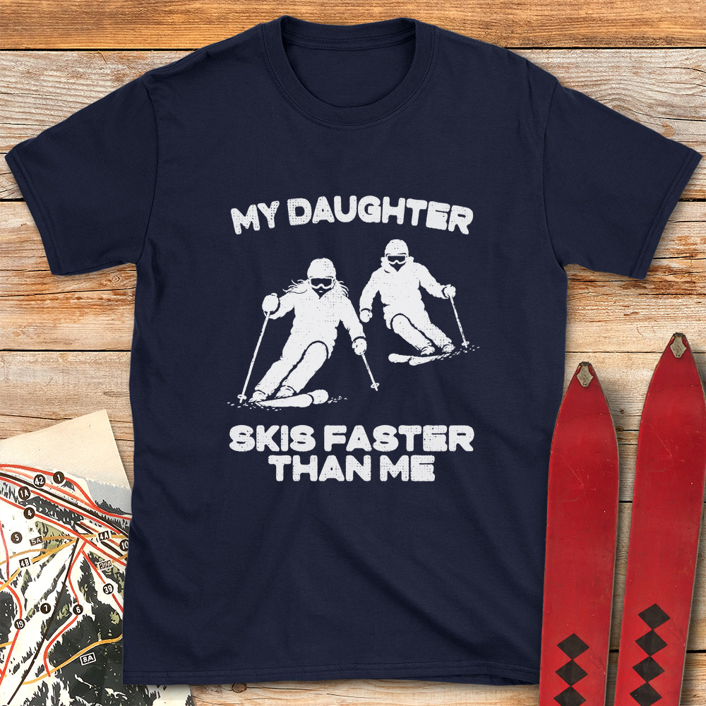 Daughter Skis Faster Graphic product image 5