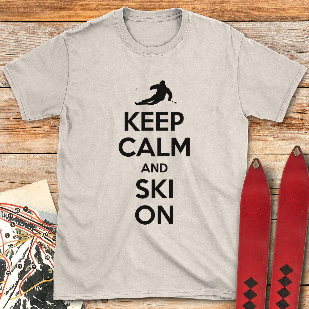 Keep Calm And Ski product image 1