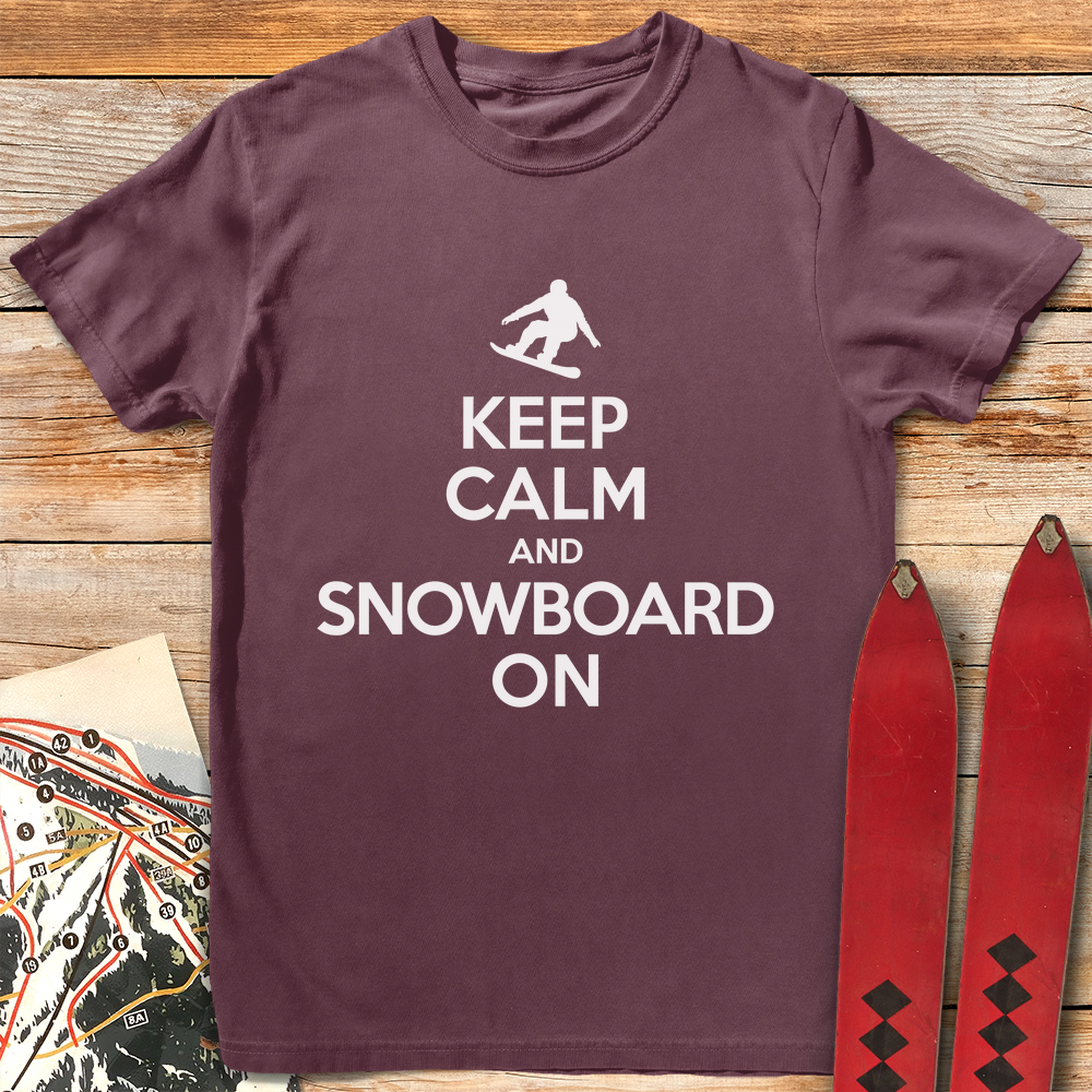 Keep Calm And Snowboard product image 2