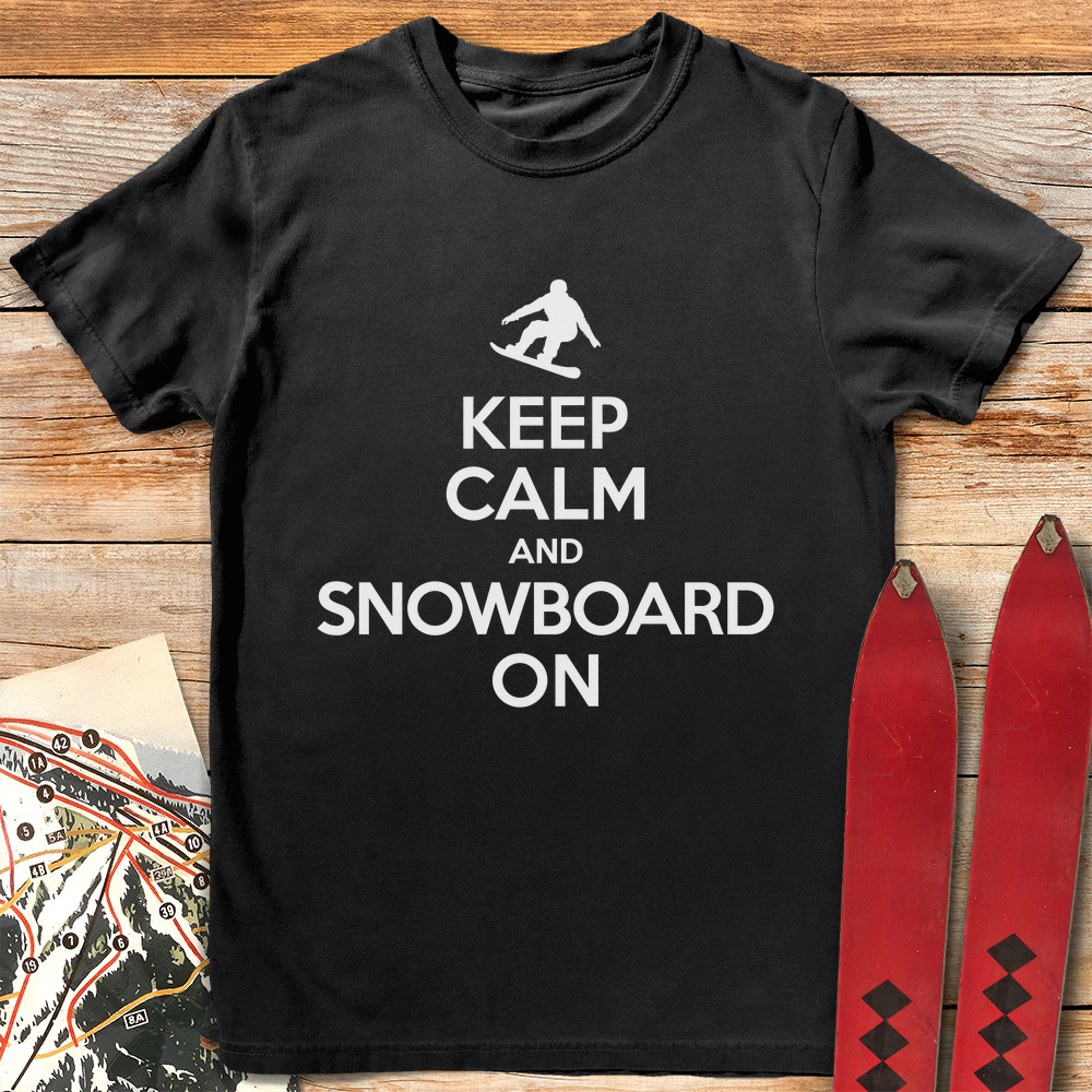 Keep Calm And Snowboard product image 3