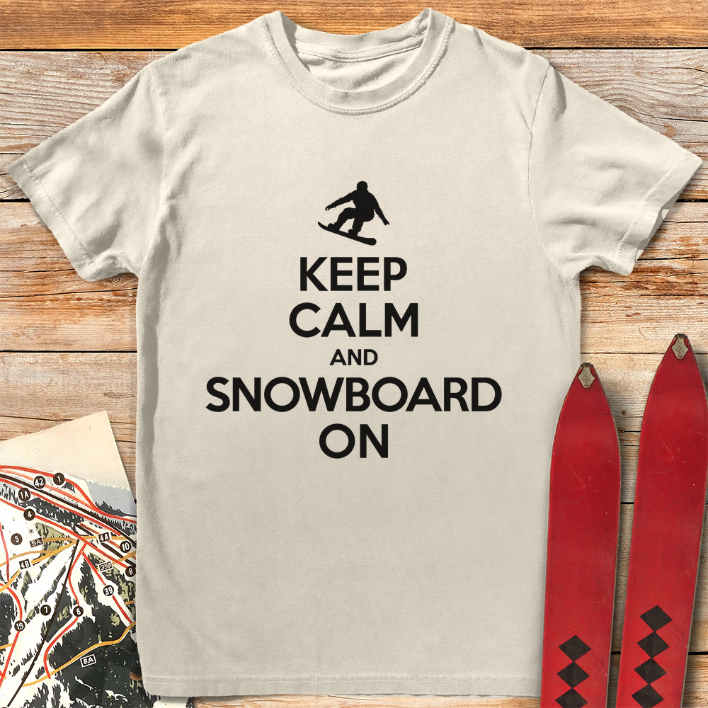 Keep Calm And Snowboard product image 5