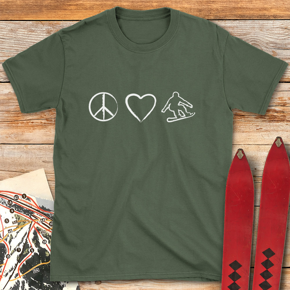 Peace Love Snowboard product image 3