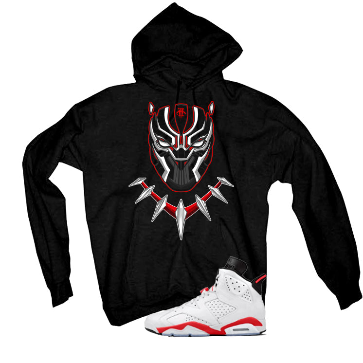 Air Jordan 6 White Infrared Matching T-Shirt Panther Mask product image 3