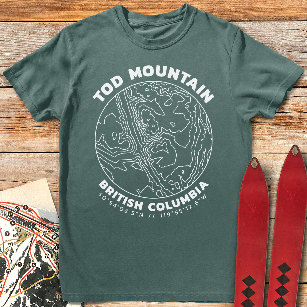 Sun Peaks Topo Map product image 4