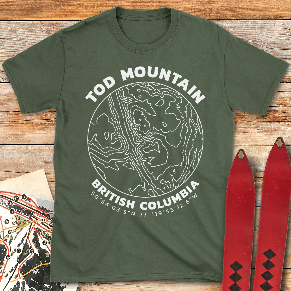 Sun Peaks Topo Map product image 4