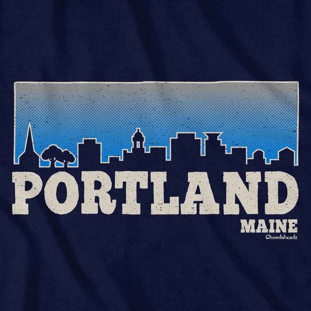 Portland Maine Skyline T-shirt product image 2