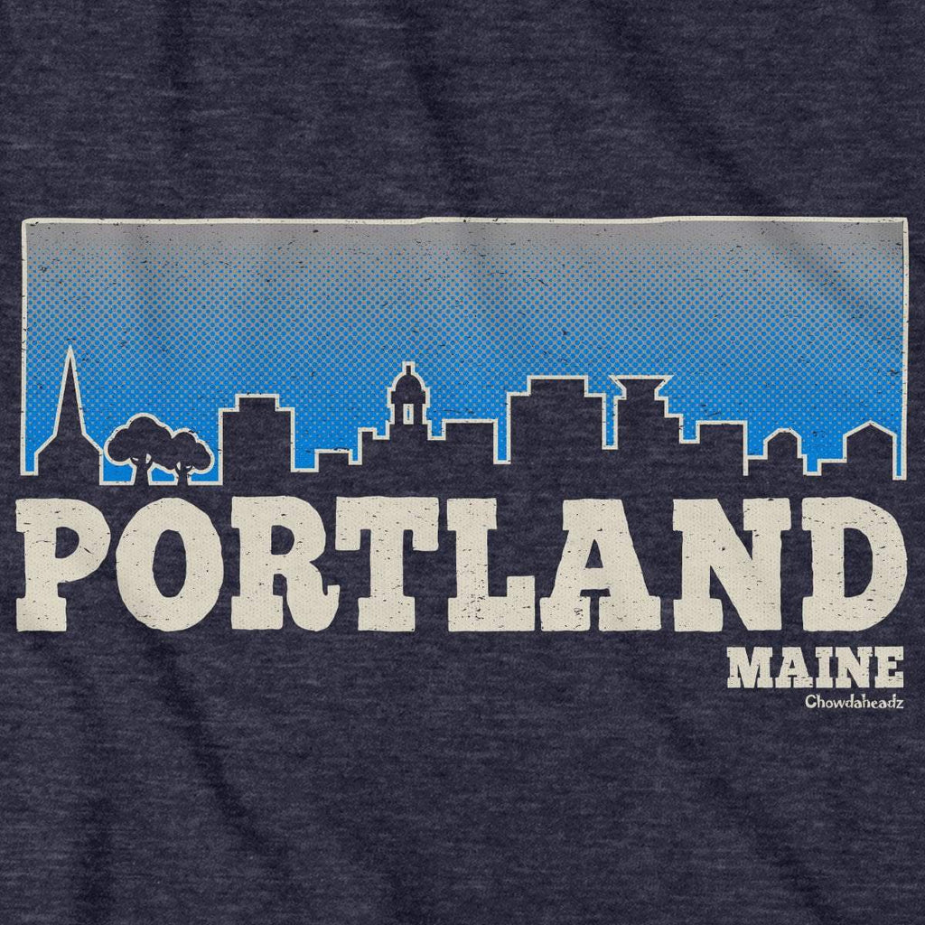 Portland Maine Skyline T-shirt product image 6