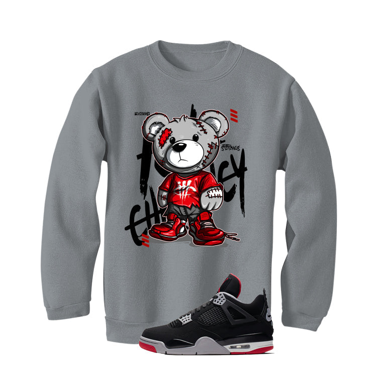 Air Jordan 4 Bred Matching T-Shirt Stitchez product image 4