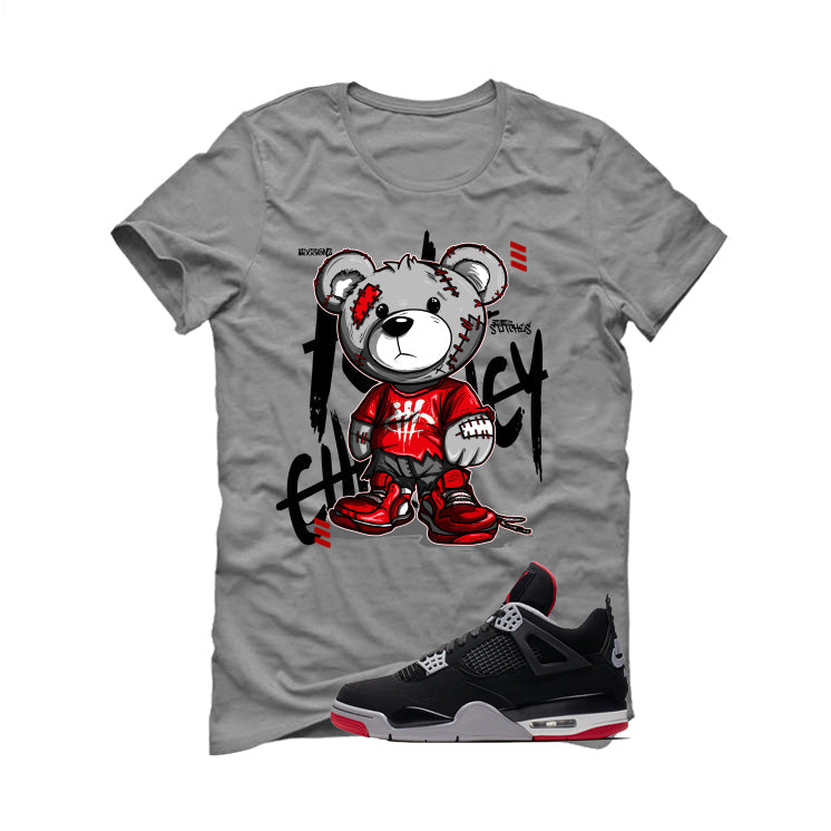 Air Jordan 4 Bred Matching T-Shirt Stitchez product image 2