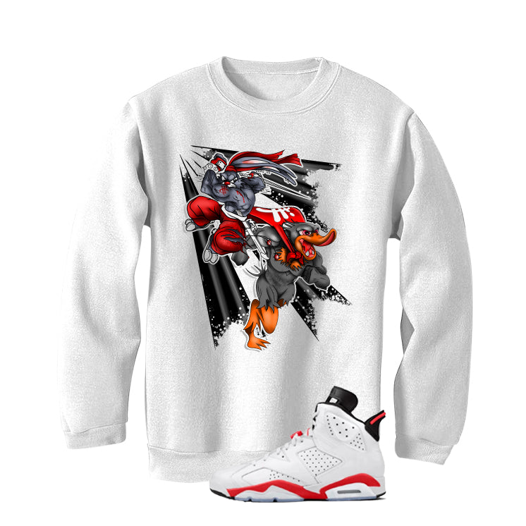 Air Jordan 6 White Infrared Matching T-Shirt Super Bugs & product image 4