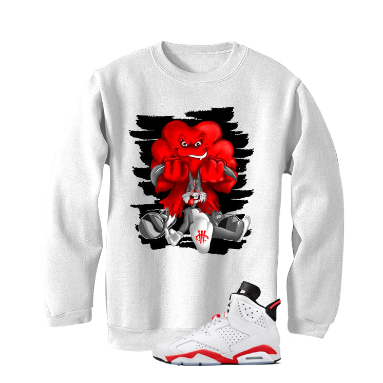 Air Jordan 6 White Infrared Matching T-Shirt Gosimer product image 4