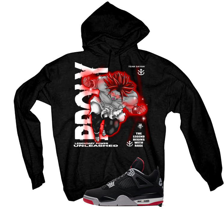 Air Jordan 4 Bred Matching T-Shirt Broly product image 3