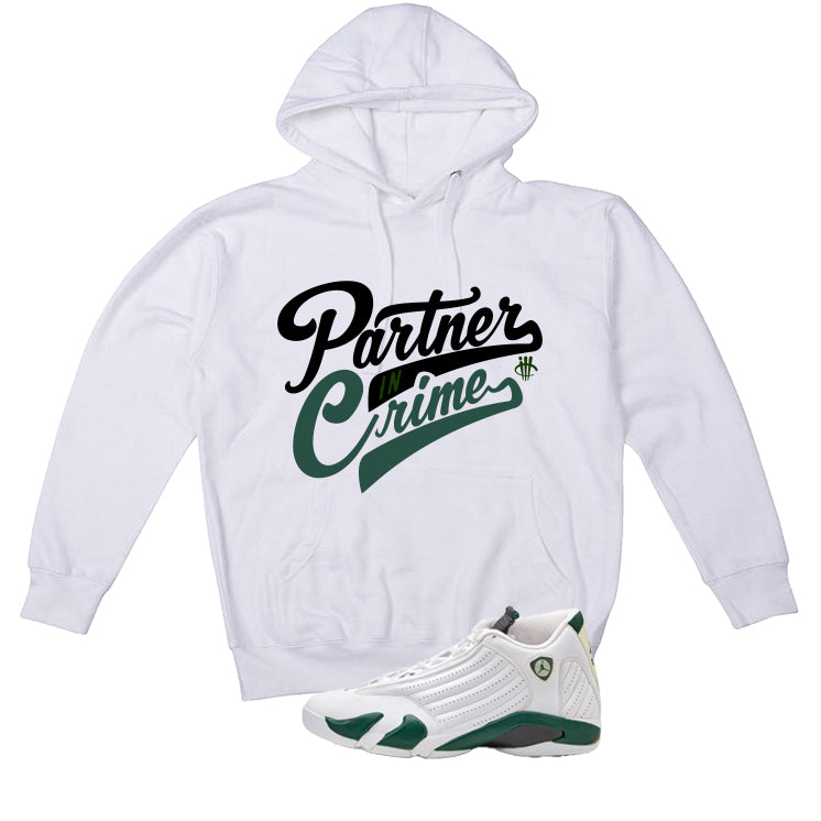 Air Jordan 14 Forest Green Matching T-Shirt Partner In Crime product image 3
