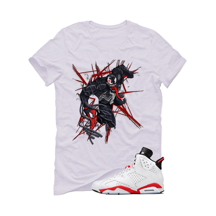 Air Jordan 6 White Infrared Matching T-Shirt Venom product image 2
