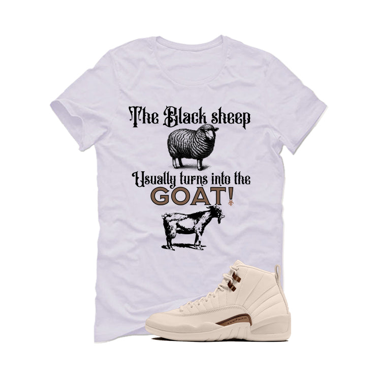 Air Jordan 12 Egg Nog Matching T-Shirt The Black Sheep product image 2
