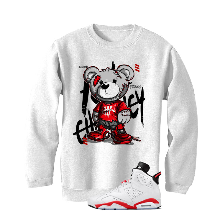 Air Jordan 6 White Infrared Matching T-Shirt Stitchez product image 4