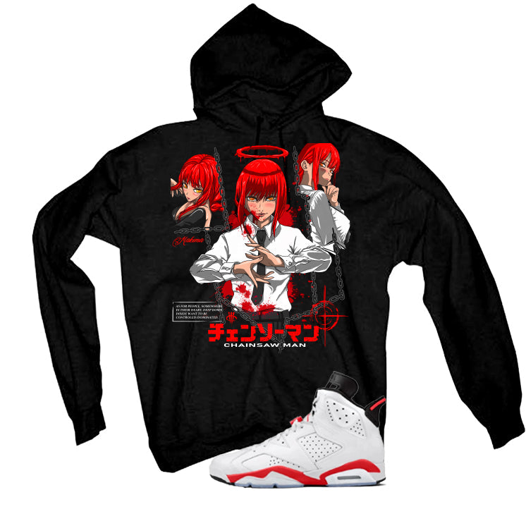 Air Jordan 6 White Infrared Matching T-Shirt Makima product image 3
