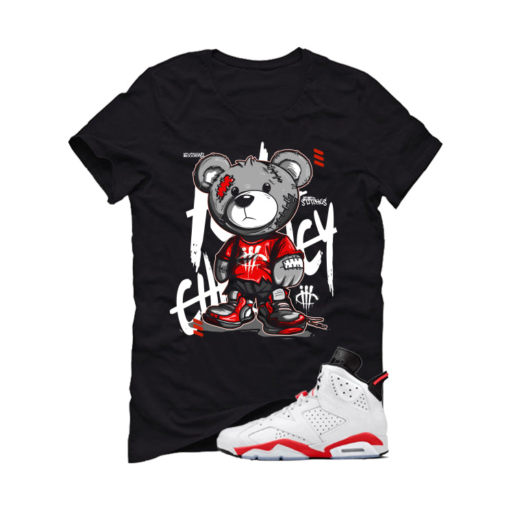 Air Jordan 6 White Infrared Matching T-Shirt Stitchez product image 2