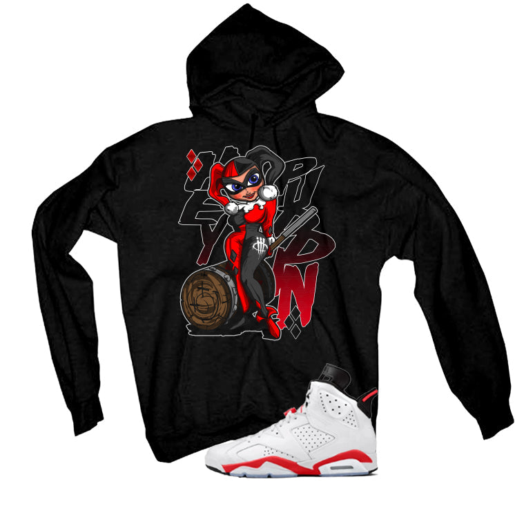 Air Jordan 6 White Infrared Matching T-Shirt Hey Puddin!! product image 3