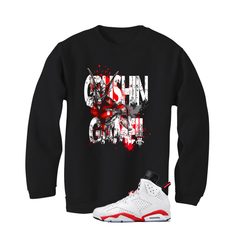 Air Jordan 6 White Infrared Matching T-Shirt Crushin the product image 4