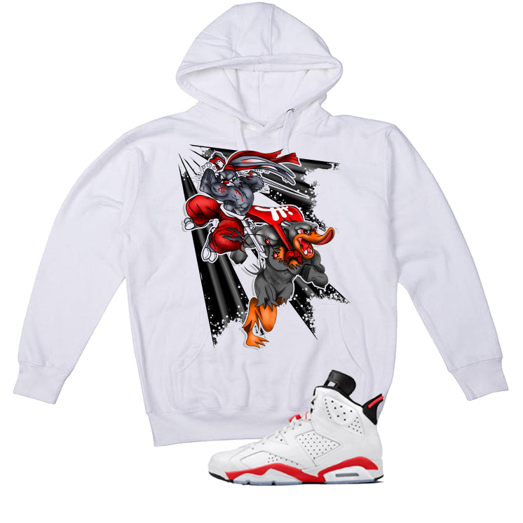 Air Jordan 6 White Infrared Matching T-Shirt Super Bugs & product image 3