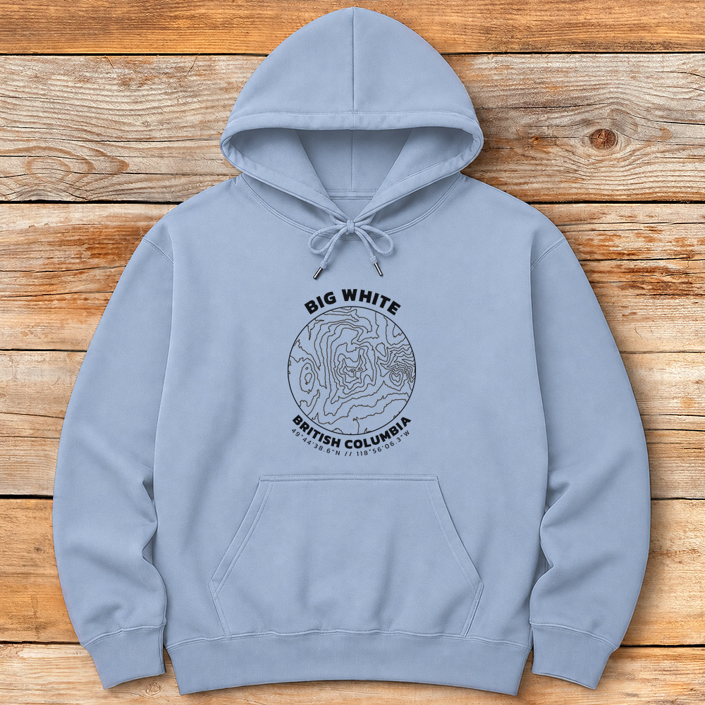 Big White Topo Map product image 4