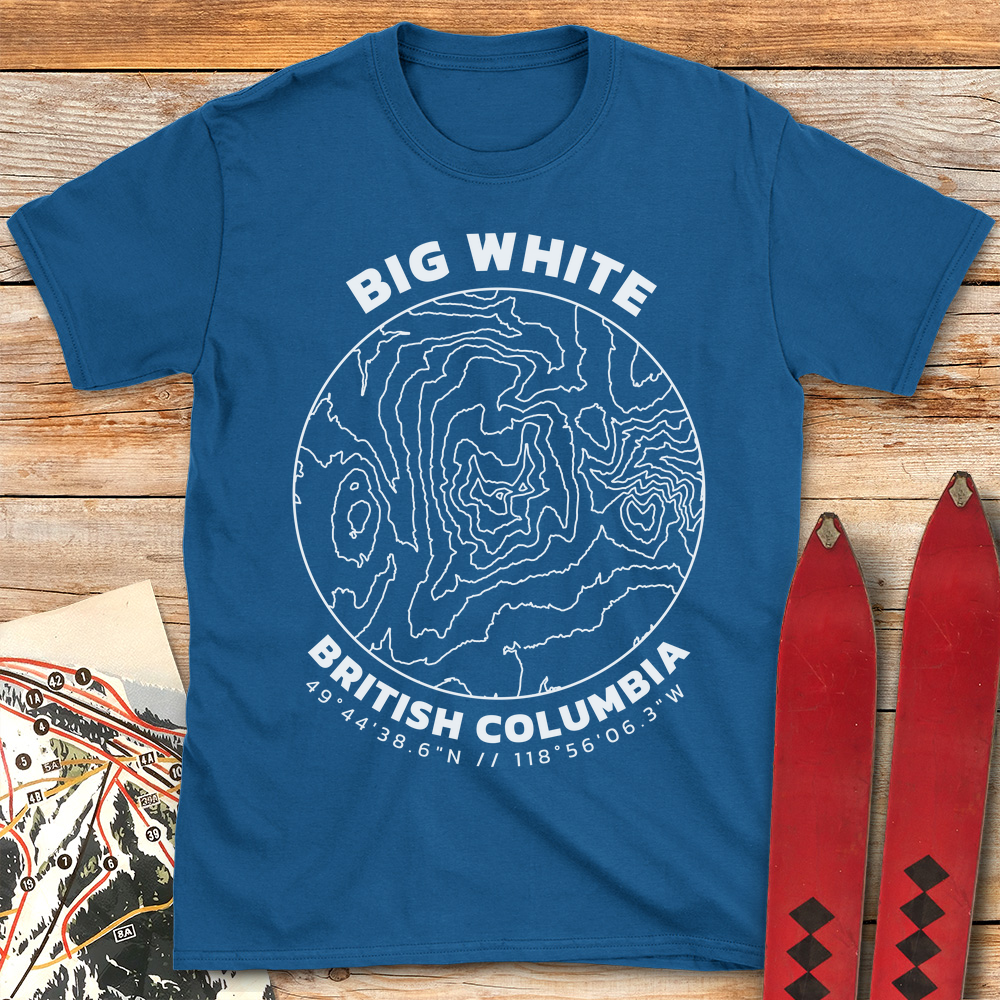 Big White Topo Map product image 5