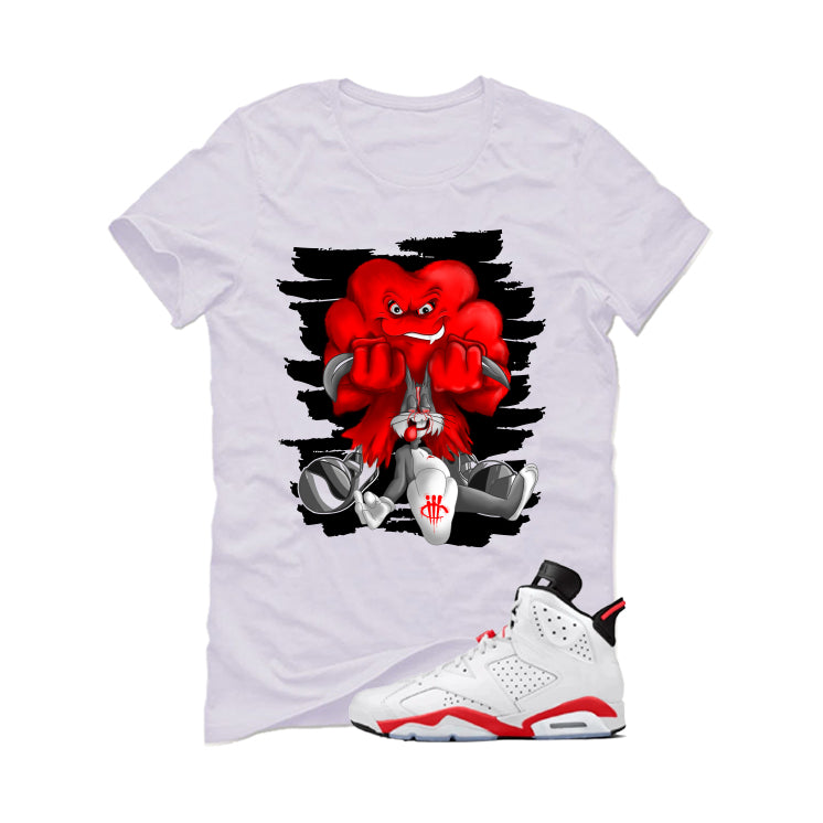 Air Jordan 6 White Infrared Matching T-Shirt Gosimer product image 2
