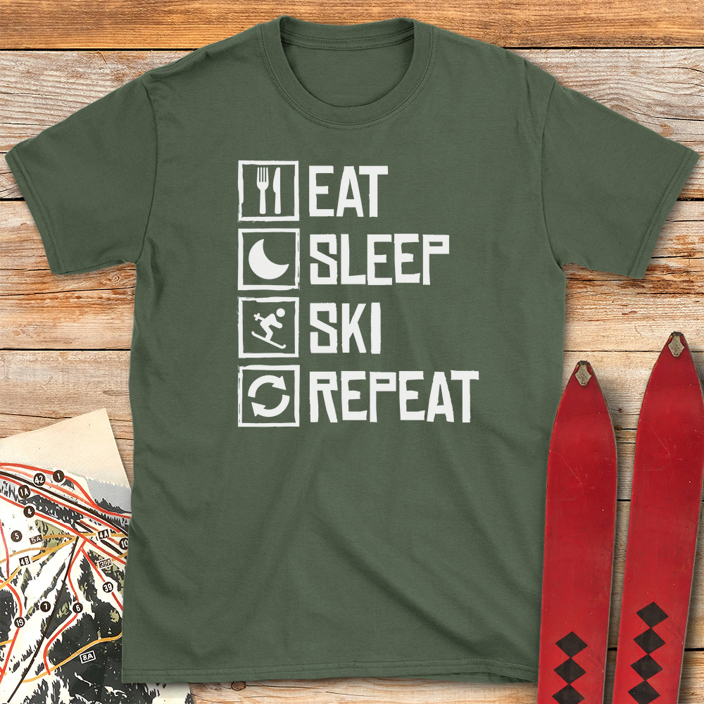 Eat Sleep Ski Repeat product image 3