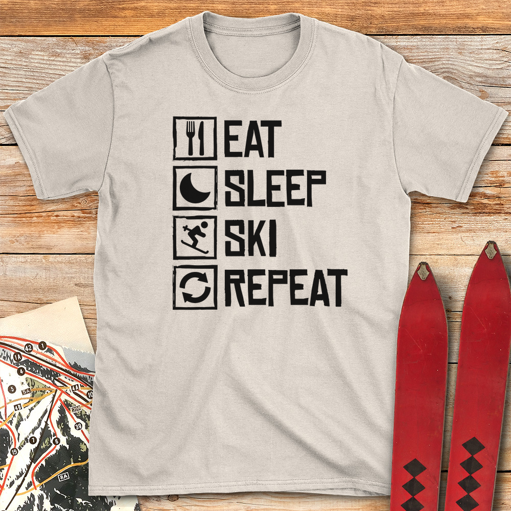 Eat Sleep Ski Repeat product image 4