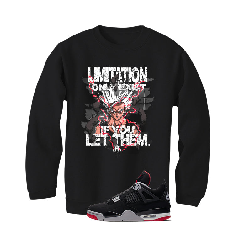Air Jordan 4 Bred Matching T-Shirt Limitations product image 4
