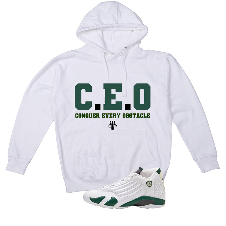 Air Jordan 14 Forest Green Matching T-Shirt Ceo product image 3