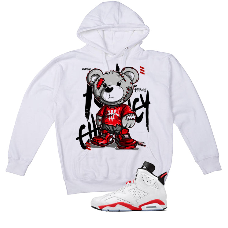 Air Jordan 6 White Infrared Matching T-Shirt Stitchez product image 3