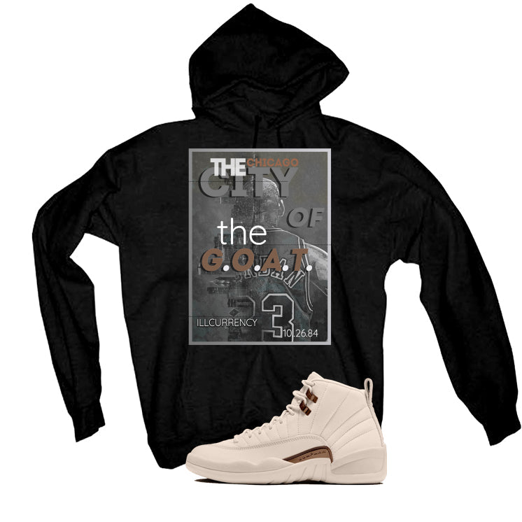 Air Jordan 12 Egg Nog Matching T-Shirt The City Of Goat product image 3