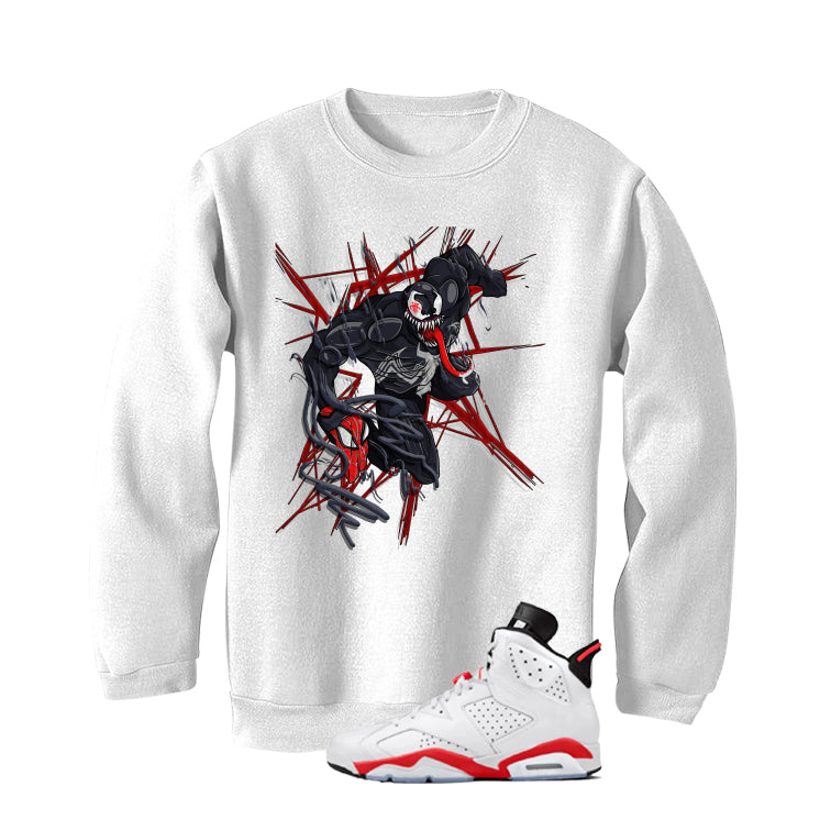 Air Jordan 6 White Infrared Matching T-Shirt Venom product image 4