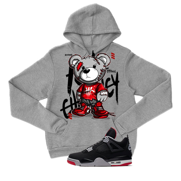Air Jordan 4 Bred Matching T-Shirt Stitchez product image 3