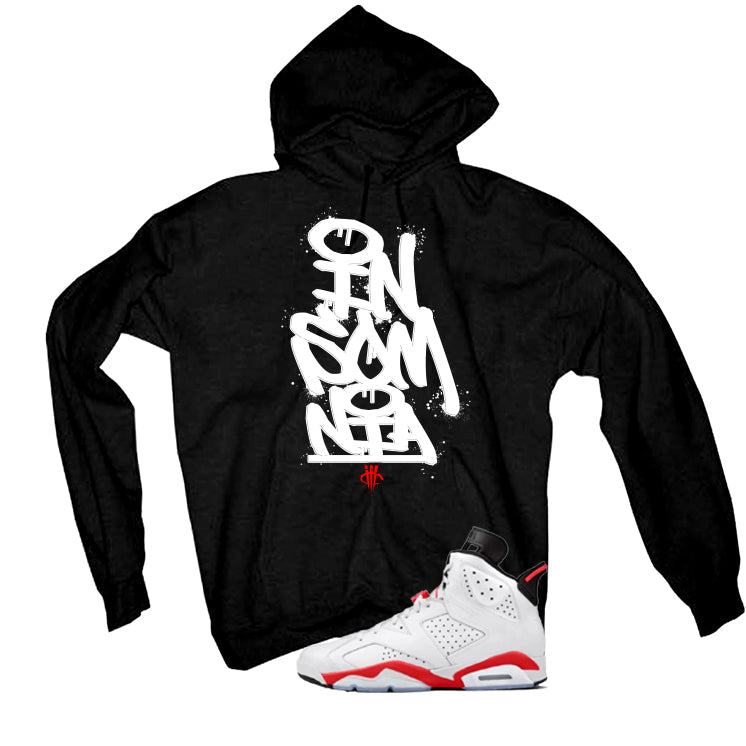 Air Jordan 6 White Infrared Matching T-Shirt Insomnia product image 3